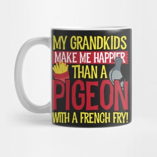 Christmas Gift for Grandparents Who Love Grandkids Mug